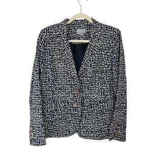 Pure Collection Silk and Linen‎ Blazer Size 10